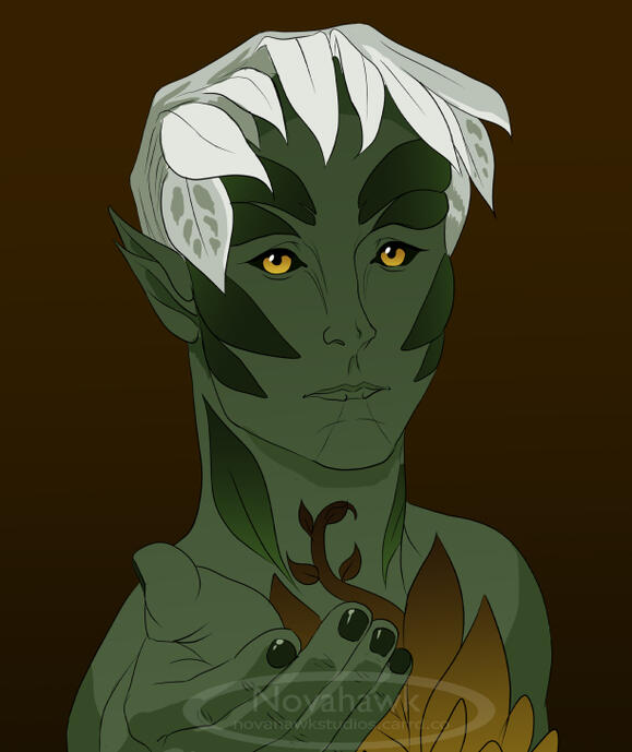Fanart of Trahearne from GW2