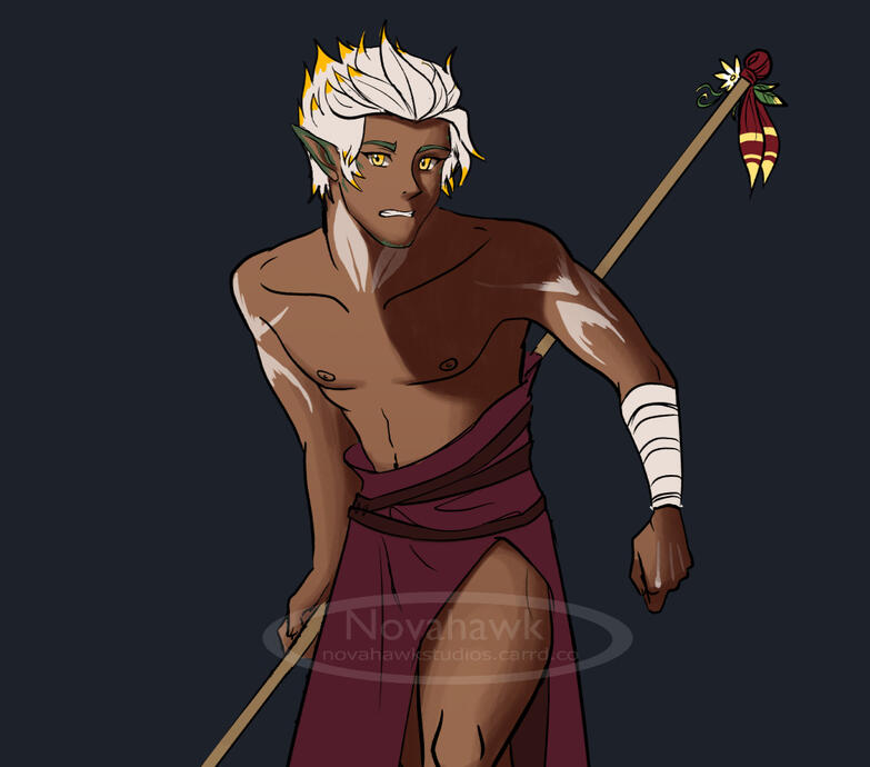 Sylvari hunting in the riverlands